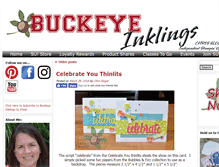 Tablet Screenshot of buckeyeinklings.com